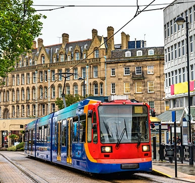 tram-in-sheffield
