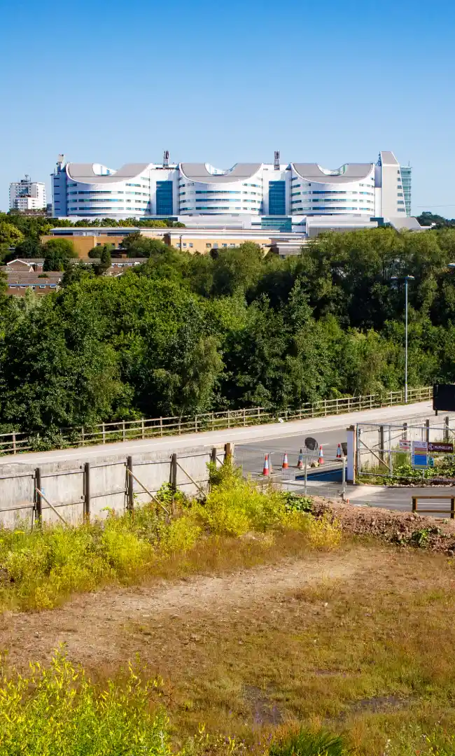 Birmingham Queen Elizabeth Hospital Area