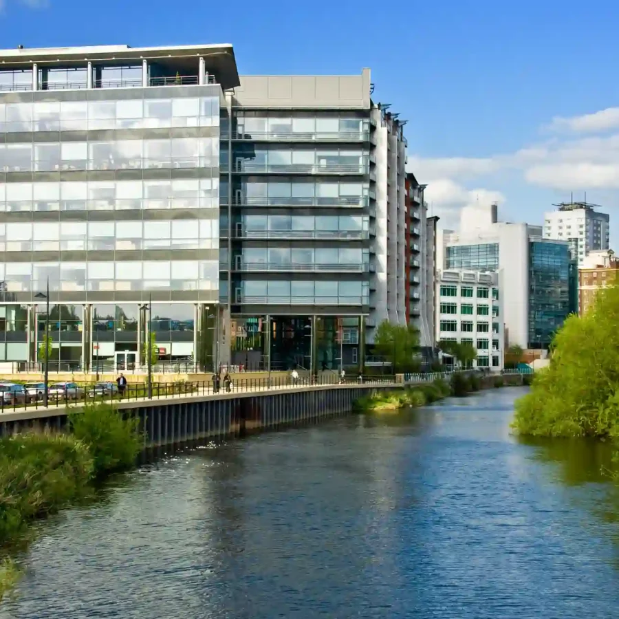Leeds, Modern Business Building Leeds, Modern Business Building