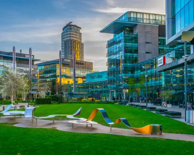 Manchester MediaCityUK Area Manchester MediaCityUK Area