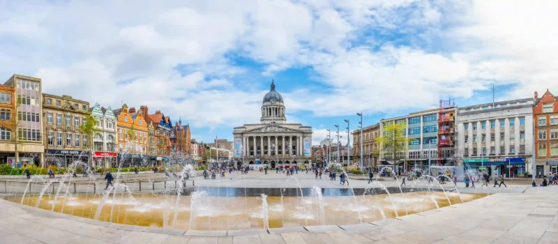 Nottingham City view
