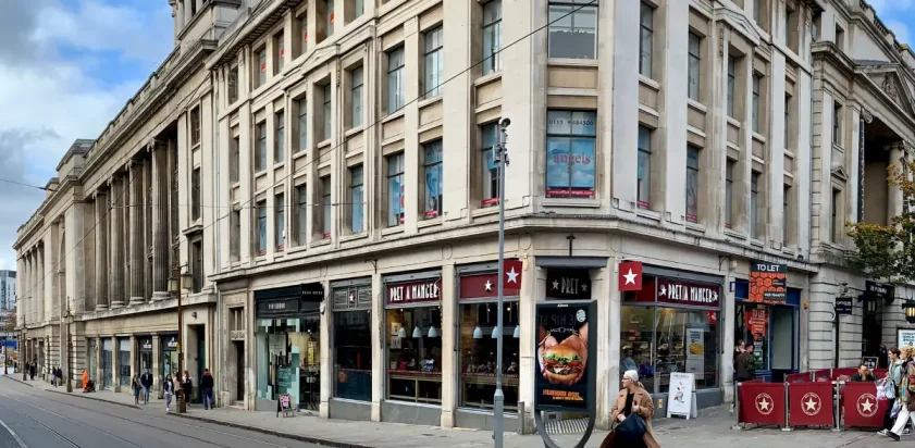 nottingham city street nottingham city street