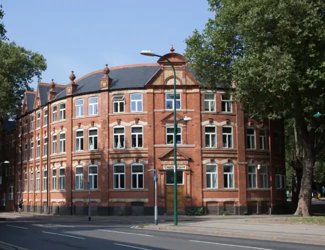 nottingham roadside building