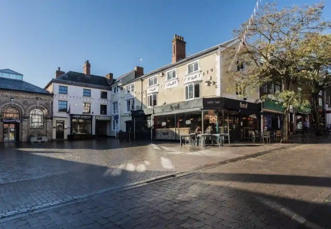stafford cafe bar market area